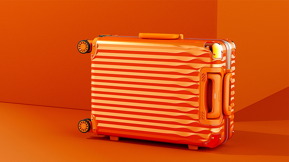 行李箱设计|行李箱外观设计|多功能行李箱设计