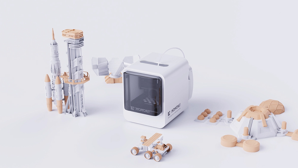 3D打印机外观设计-工业产品外观设计-产品ID设计